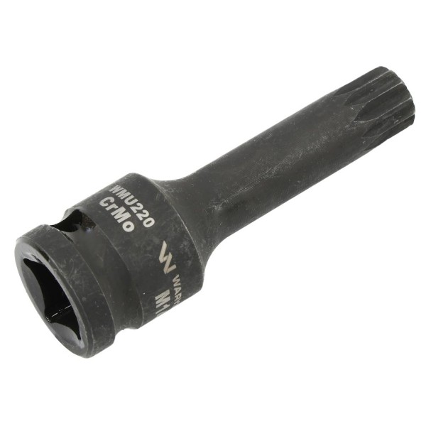 Nasadka udarowa 1/2", bit spline M14 ze stali WMU220 | Exvi