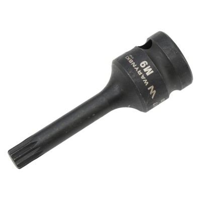 Nasadka udarowa 1/2", bit spline M9 ze stali WMU217 | Exvi