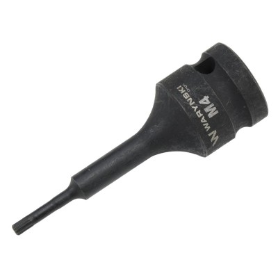 Nasadka udarowa 1/2", bit spline M4 ze stali WMU213 | Exvi