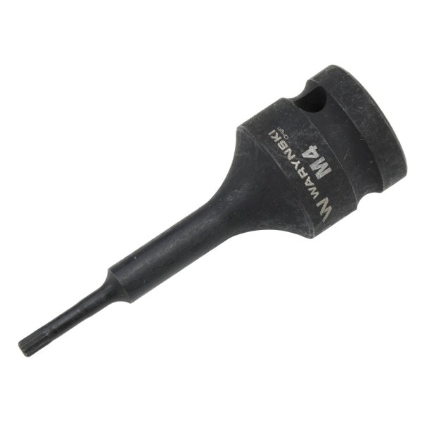 Nasadka udarowa 1/2", bit spline M4 ze stali WMU213 | Exvi