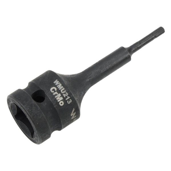 Nasadka udarowa 1/2", bit spline M4 ze stali WMU213 | Exvi
