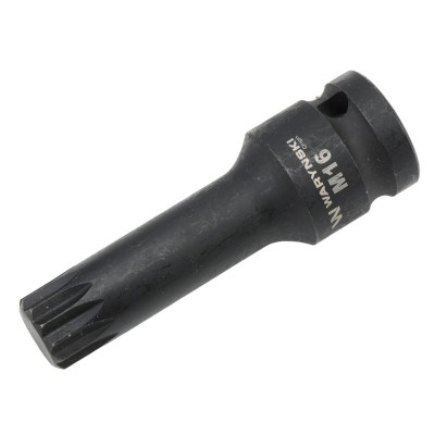 Nasadka udarowa 1/2", bit spline M16 ze stali WMU221 | Exvi