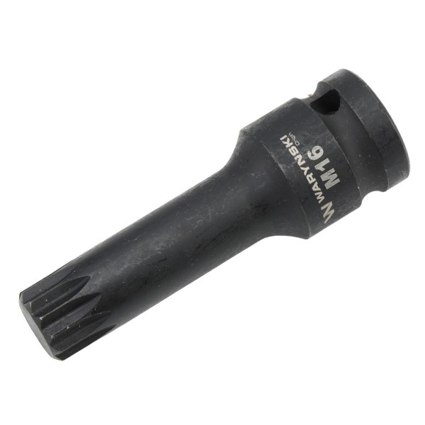 Nasadka udarowa 1/2", bit spline M16 ze stali WMU221 | Exvi