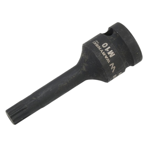 Nasadka udarowa 1/2", bit spline M10 ze stali WMU218 | Exvi