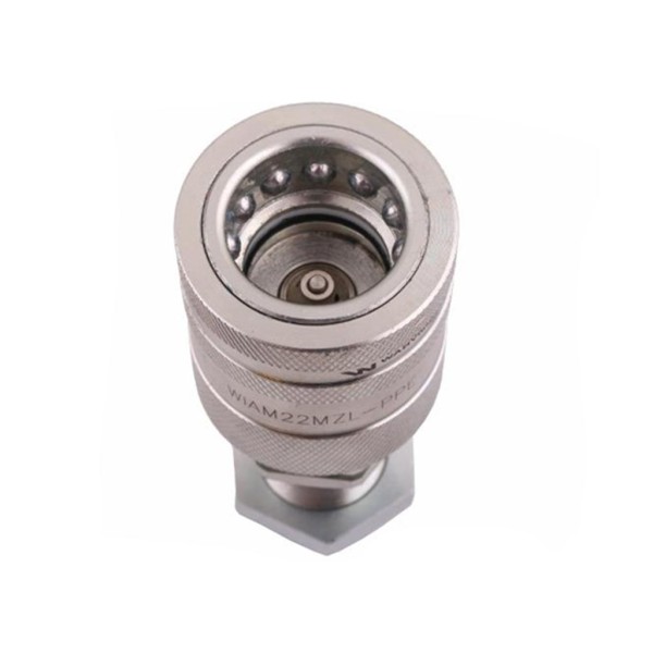 Szybkozłącze hydrauliczne gniazdo WIAM22MZL-PPE-10 | Exvi