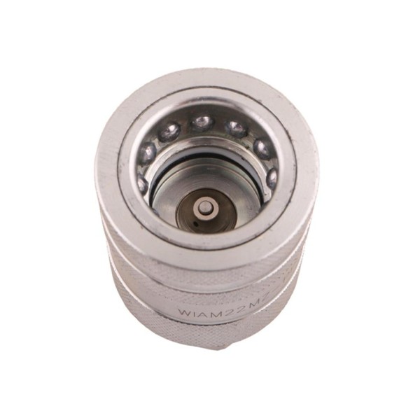 Szybkozłącze hydrauliczne gniazdo WIAM22MZ-PPE-10 | Exvi