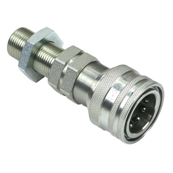 Szybkozłącze hydrauliczne gniazdo WIAM22MZLE-10 | Exvi