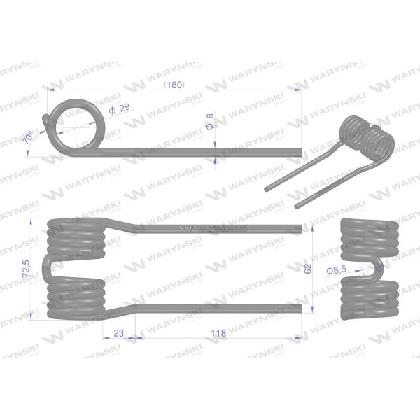 Palec podbieracza zastosowanie Krone 270098360 | Exvi