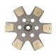 Tarcza sprzęgła fi 380 pias.22 frezy 89021520CU | Exvi