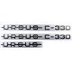 Emblemat kpl. pasuje do C-330 EMBL330 | Exvi