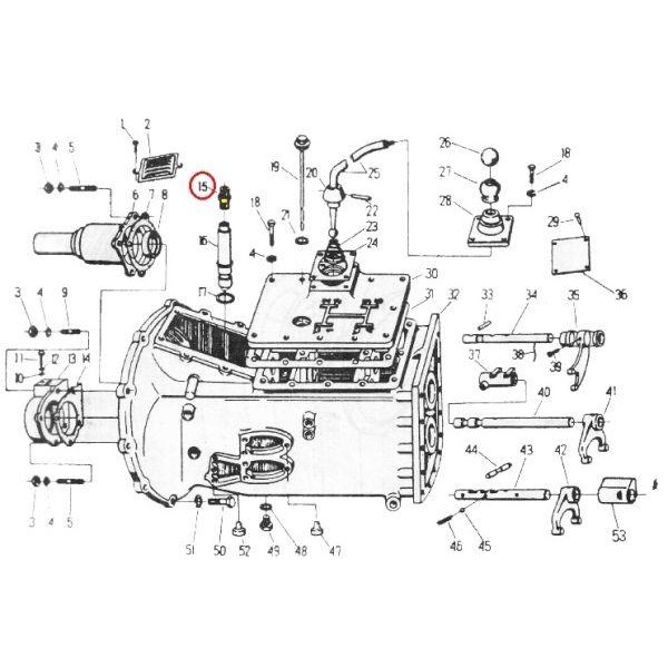 Końcówka linki licznika C-330 50011800 | Exvi