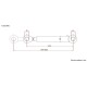 Cylinder hydrauliczny jednostronnego 7210120051 | Exvi