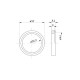 Gniazdo zaworu wydechowego C-385 89005022 | Exvi