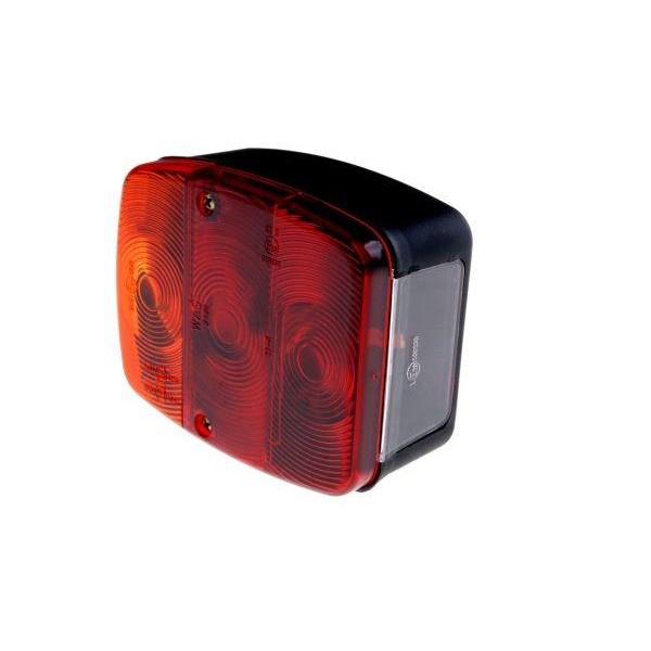 Lampa tylna zespolona prostokątna przyczepka W18U | Exvi