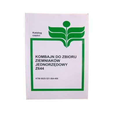 Katalog Kombajn ziemniaczany Z644 Anna KATALOG ANNA | Exvi