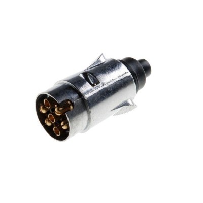 Wtyczka 7-biegunowa (metalowa) W-7M | Exvi