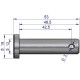 Sworzeń ucha łańcucha bocznego C-330 50021240 | Exvi
