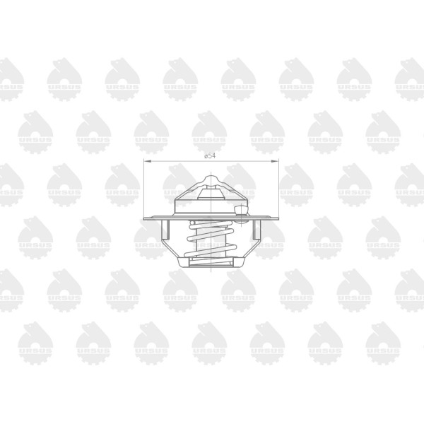 Termostat MF-3 ORYGINAŁ URSUS 2485C022U | Exvi
