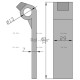 Palec lemiesza Kopaczka 5609030020 | Exvi