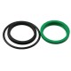 Komplet uszczelniaczy cylindra CN2B-40/500Z F-163 | Exvi