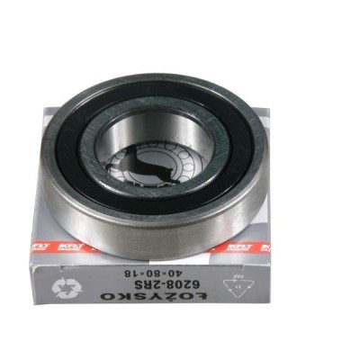 Łożysko kulkowe 6208 2RS Kraj RM-6208 2RS | Exvi