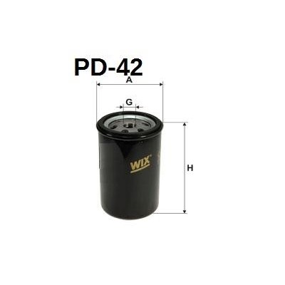 Filtr paliwa do Case, Deutz PD42, PD-4.2 PD-42 | Exvi