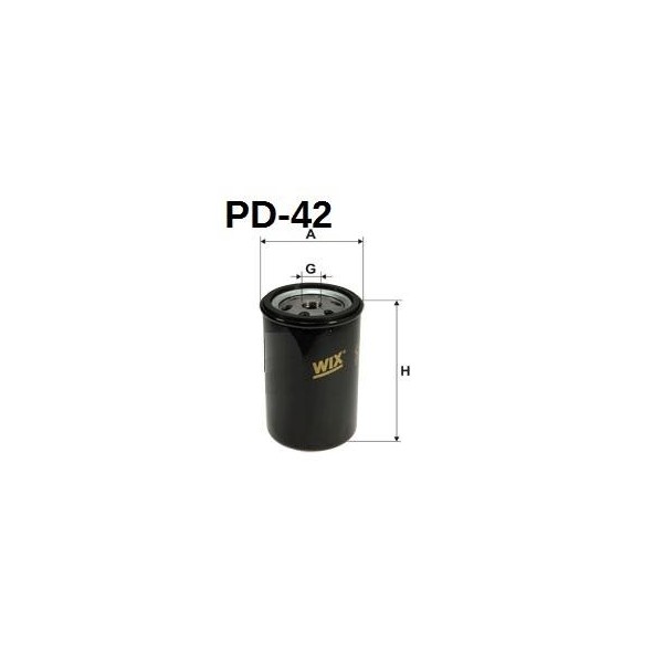 Filtr paliwa do Case, Deutz PD42, PD-4.2 PD-42 | Exvi