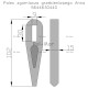 Palec zgarniacza grzebieniowego Anna 5644630440 | Exvi