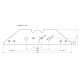 Płoza długa obracalna P&L Kverneland RM-073609 | Exvi