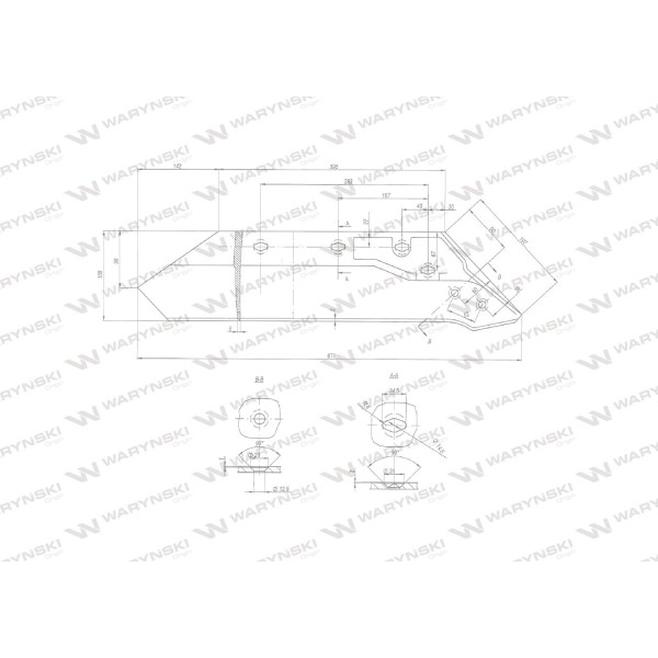 Eurolemiesz lewy 16" 622213 zastosowanie Kuhn | Exvi