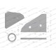 Przednia część płozy prawa zastosowanie 761106 | Exvi