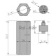 Zawór zabezpieczający 3/4" (gwint wew.) 140L V0801 | Exvi