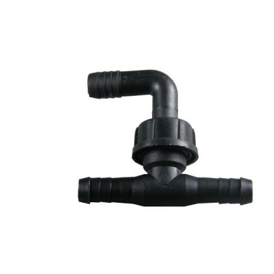 Trójnik plastikowy z kolankiem fi 12.5 mm 4031090071 | Exvi