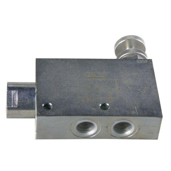 Regulator przepływu 1/2" przepustowość 85L V1070 | Exvi