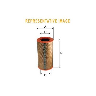 Filtr powietrza AF25352, AF25557 Wix (zam 93326E | Exvi