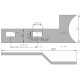 Skrobak lewy przedni Fortschritt T-088 RM-0203963960 | Exvi