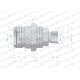 Zawór gniazdo M20x1.5 skręcane (ZSR6M20GNK) WRSM20GN | Exvi