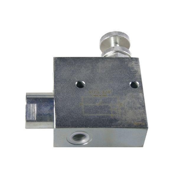 Regulator przepływu 3/8" przepustowość 50L. V1110 | Exvi