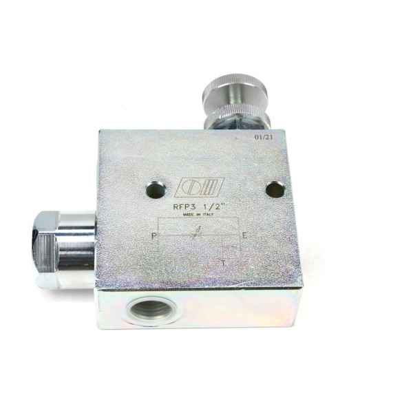 Regulator przepływu 1/2" przepustowość 85L. V1120 | Exvi