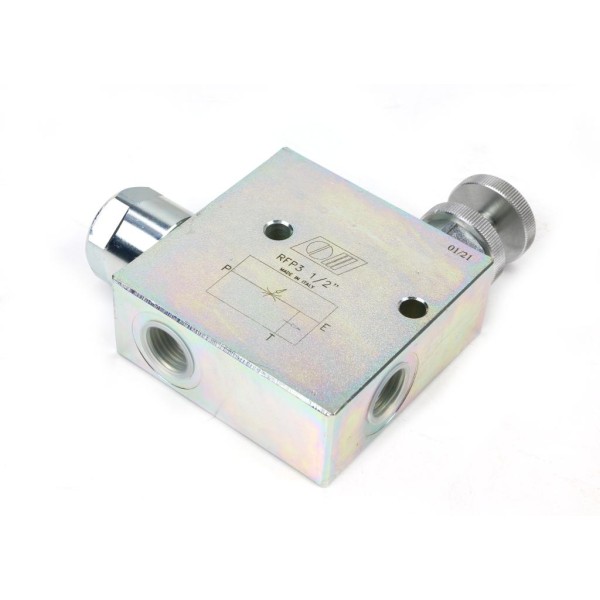 Regulator przepływu 1/2" przepustowość 85L. V1120 | Exvi