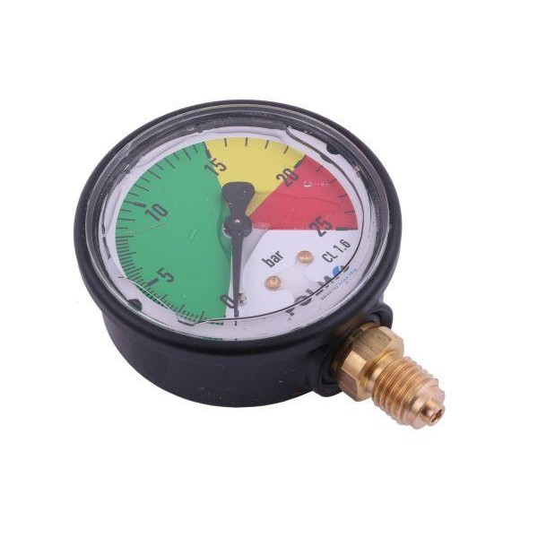 Manometr glicerynowy M63 0-25 bar. MGO63PM12D25P | Exvi