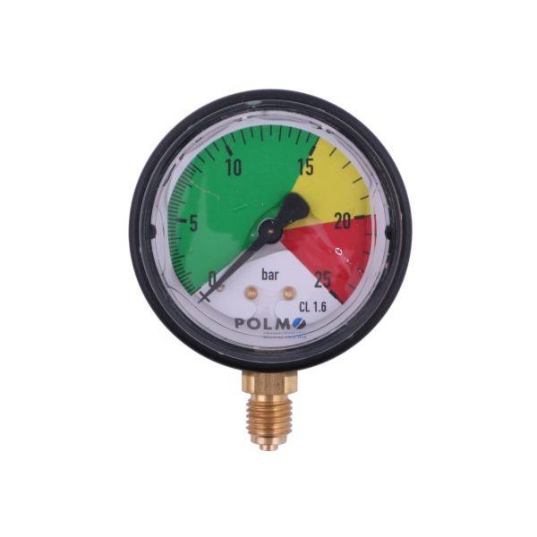 Manometr glicerynowy M63 0-25 bar. MGO63PM12D25P | Exvi