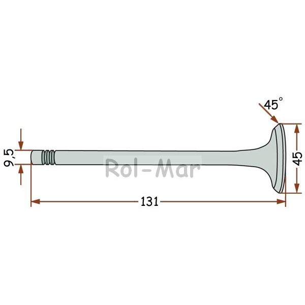 Zawór ssący nominał John Deere RM-R52251 | Exvi