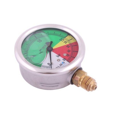 Manometr glicerynowy M63 0-15/60 bar MGO63KG14D60P | Exvi