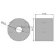 Tuleja gumowa podsiewacza 44x35mm 619342.1 RM-619342 | Exvi
