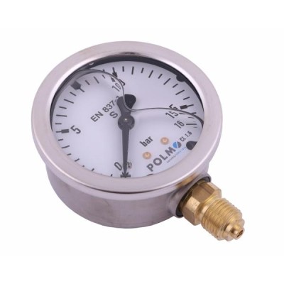 Manometr glicerynowy M63 0-16 bar MGH63KG14D16P | Exvi