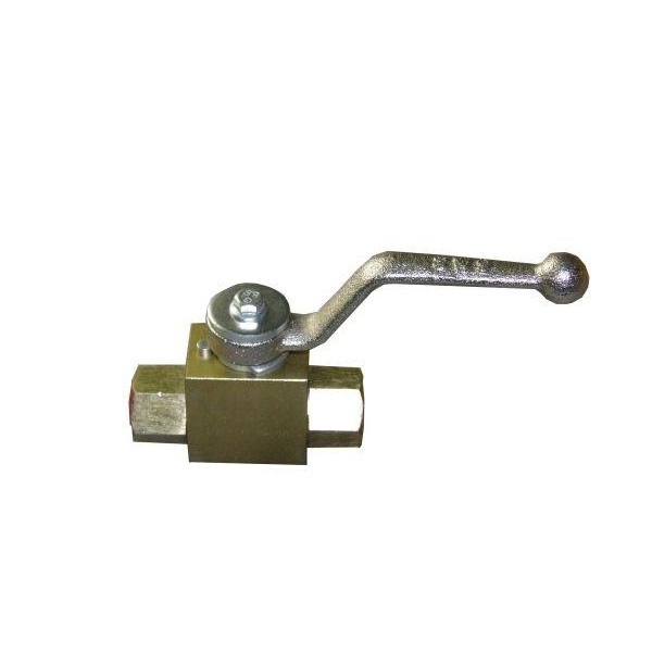 Zawór kulowy hydrauliczny dwudrożny 25 MPA KHB-1/4 | Exvi