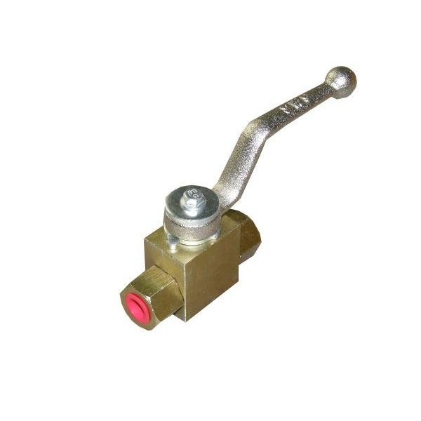 Zawór kulowy hydrauliczny dwudrożny 25 MPA KHB-1/4 | Exvi
