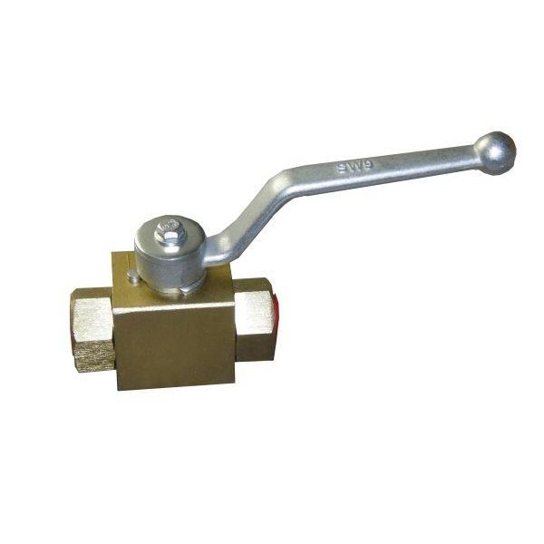 Zawór kulowy hydrauliczny dwudrożny 25 MPA KHB-3/8 | Exvi