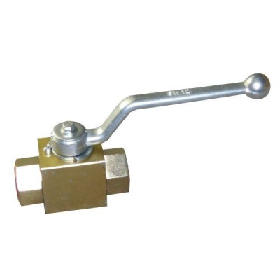Zawór kulowy hydrauliczny dwudrożny 25 MPA KHB-1/2 | Exvi